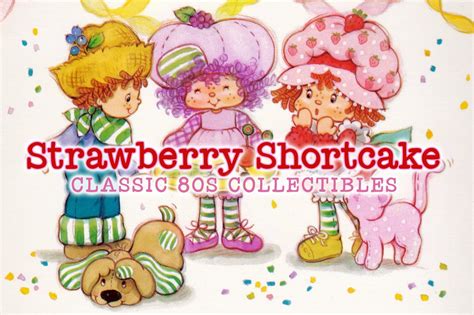 vintage cuties|Vintage Strawberry Shortcake! Fans of the 80s cartoon character。